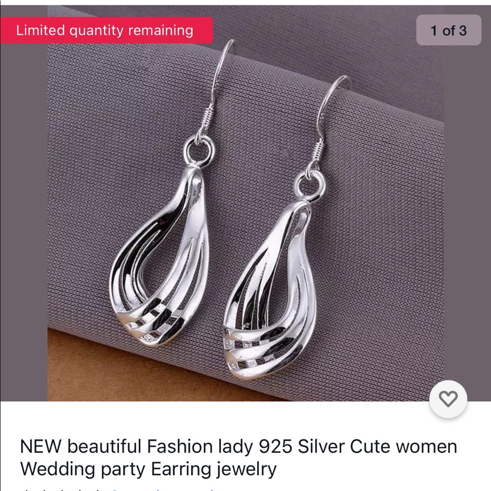 925 stamped earrings